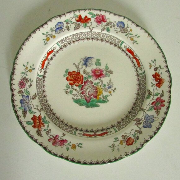 COPY - Vintage 7.5" salad plate, Chinese Rose design, Copeland Spode (Lot 2) - Picture 1 of 13